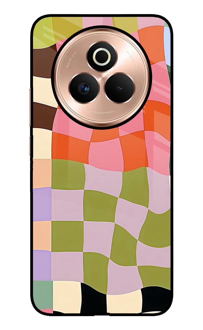 Wavy Grid Realme P3 Pro 5G Metal Case Back Cover by Casekaro