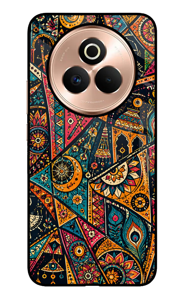 Folk Print Realme P3 Pro 5G Metal Case Back Cover by Casekaro