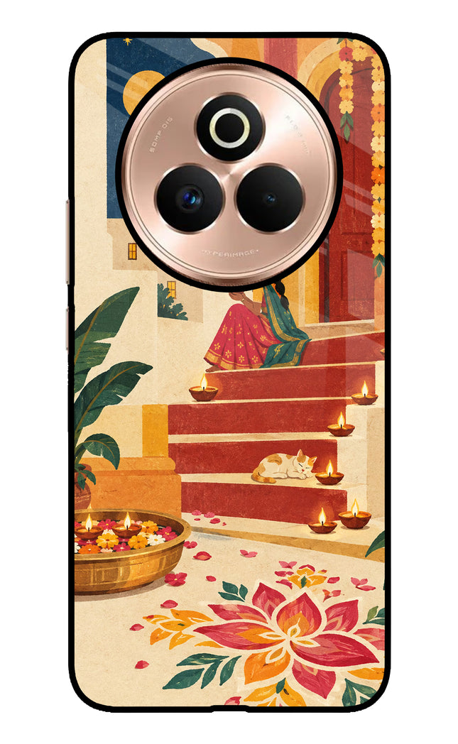 Diwali Rangoli Realme P3 Pro 5G Metal Case Back Cover by Casekaro