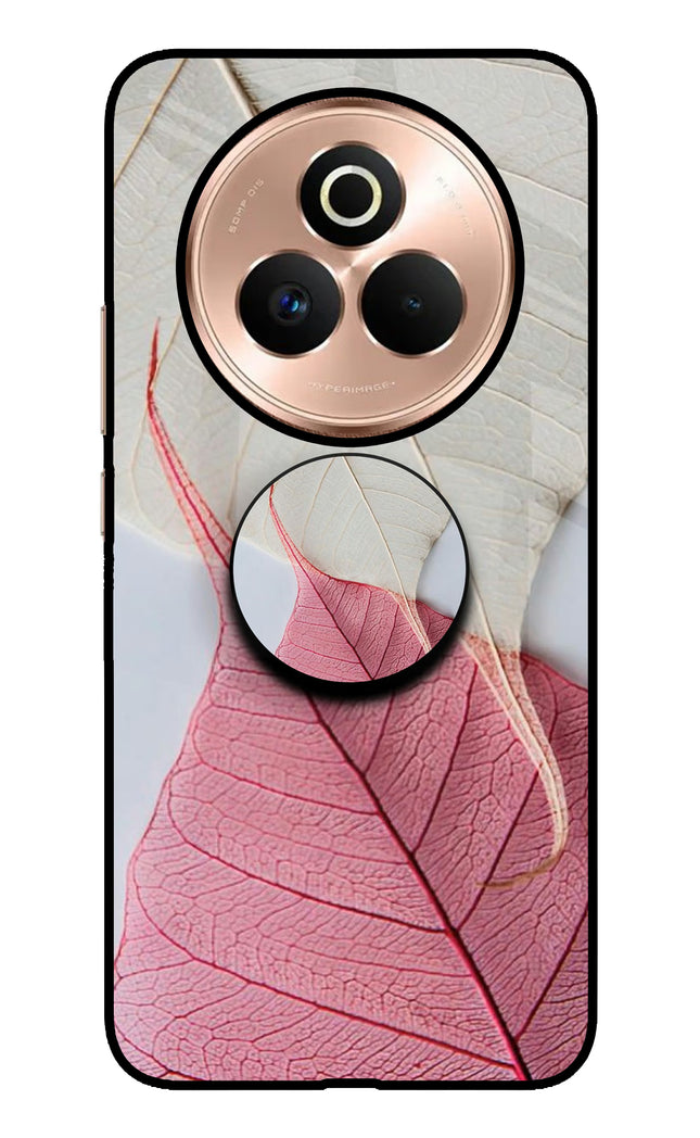 White Pink Leaf Realme P3 Pro 5G Pop Case by Casekaro