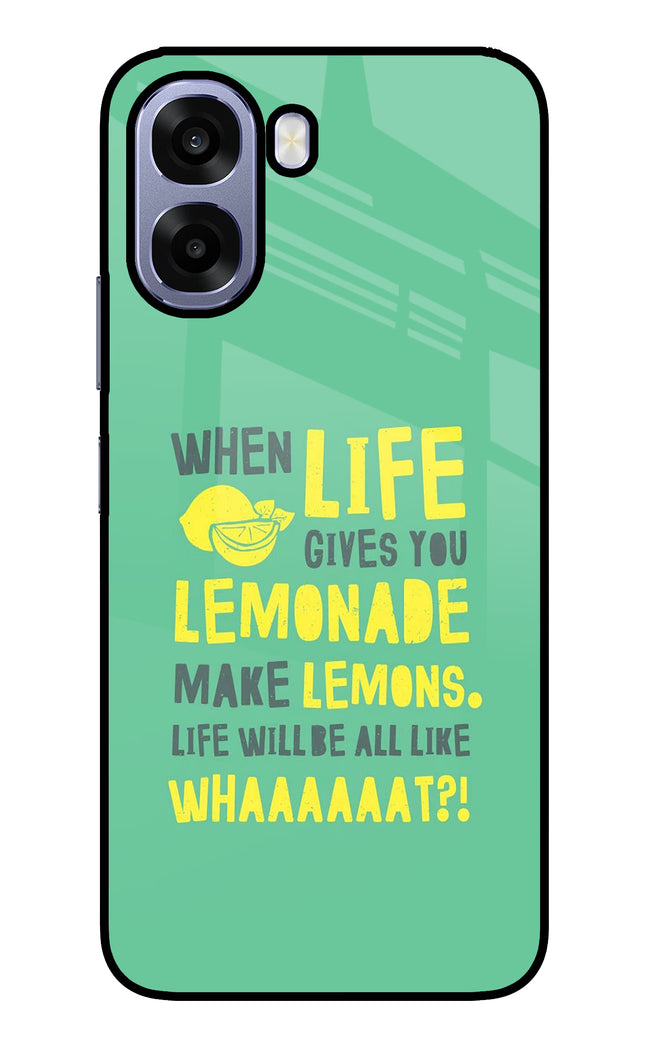 Quote Oppo A6 5G Metal Case Back Cover by Casekaro