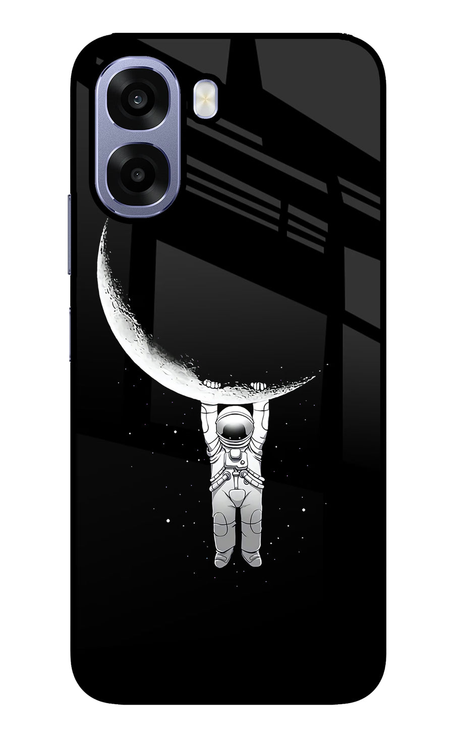 Moon Space Oppo A6 5G Back Cover, Metal case
