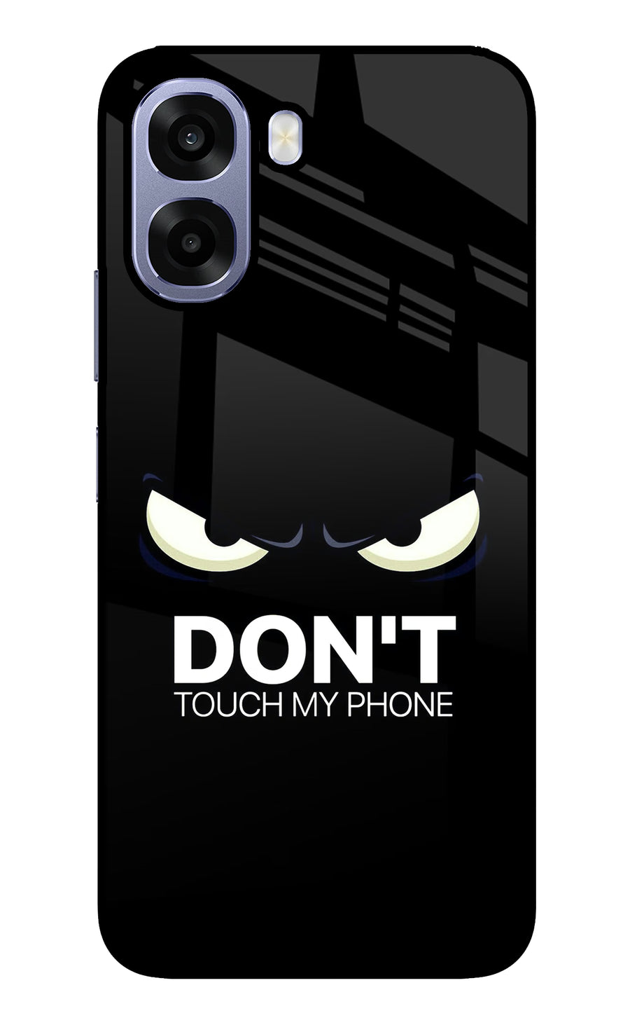Don'T Touch My Phone Oppo A6 5G Back Cover, Metal case