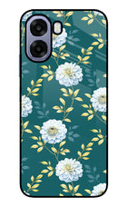 Flowers Oppo A6 5G Metal Case Back Cover by Casekaro