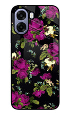 Flowers Oppo A6 5G Metal Case Back Cover by Casekaro