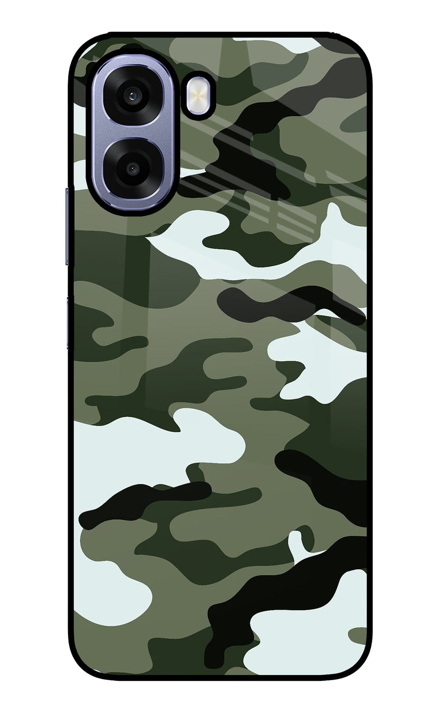 Camouflage Oppo A6 5G Back Cover, Metal case