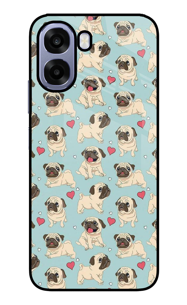 Pug Dog Oppo A6 5G Metal Case Back Cover by Casekaro