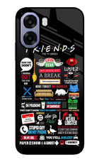 FRIENDS Oppo A6 5G Metal Case Back Cover by Casekaro