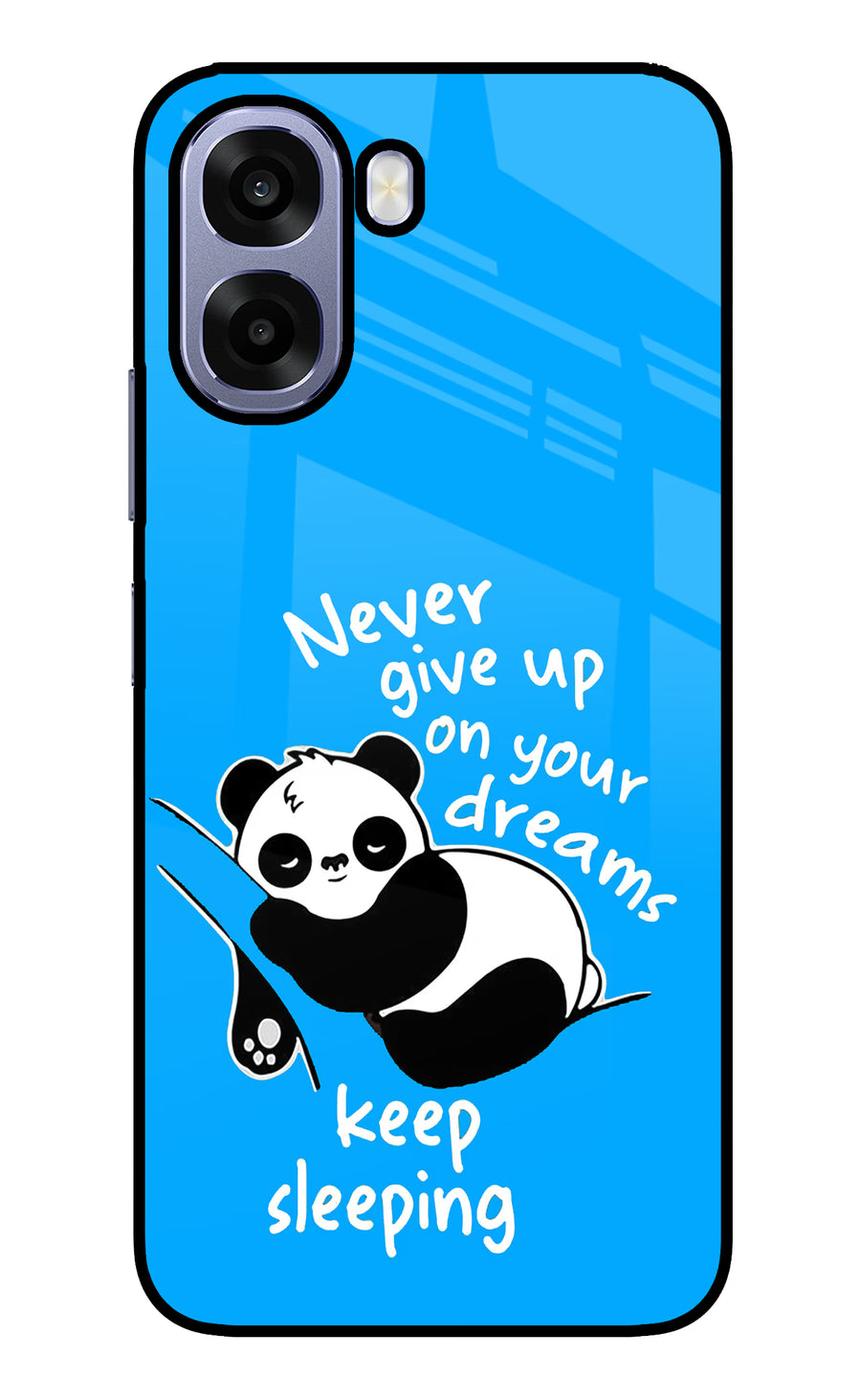 Keep Sleeping Oppo A6 5G Back Cover, Metal case