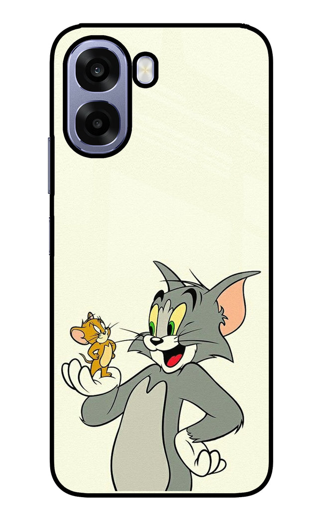 Tom & Jerry Oppo A6 5G Metal Case Back Cover by Casekaro