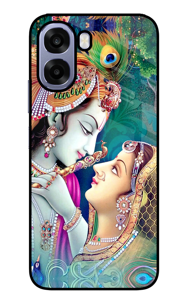 Lord Radha Krishna Oppo A6 5G Metal Case Back Cover by Casekaro