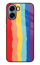 Rainbow Oppo A6 5G Metal Case Back Cover by Casekaro