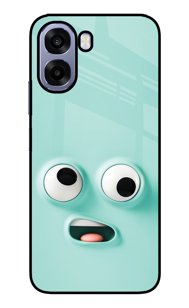 Funny Cartoon Oppo A6 5G Metal Case Back Cover by Casekaro