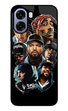 Rappers Oppo A6 5G Metal Case Back Cover by Casekaro