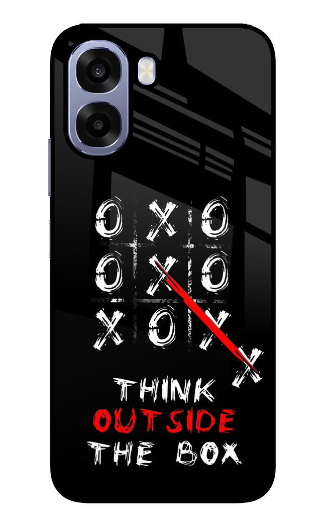 Think out of the BOX Oppo A6 5G Metal Case Back Cover by Casekaro