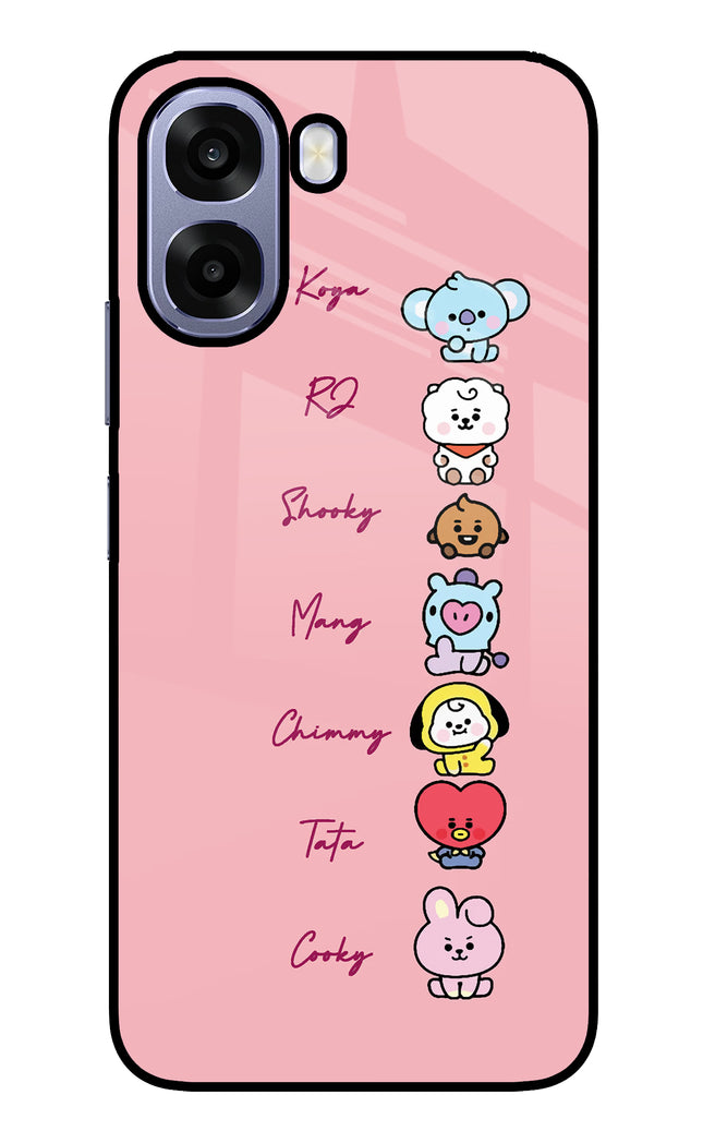 BTS names Oppo A6 5G Metal Case Back Cover by Casekaro