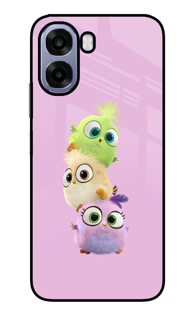 Cute Little Birds Oppo A6 5G Metal Case Back Cover by Casekaro