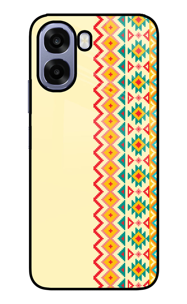 Ethnic Seamless Oppo A6 5G Metal Case Back Cover by Casekaro
