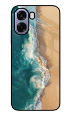 Ocean Beach Oppo A6 5G Metal Case Back Cover by Casekaro