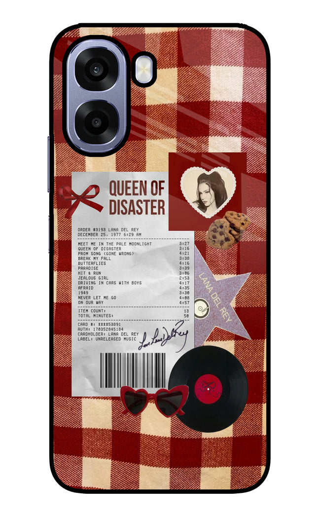 Queen of Disaster Oppo A6 5G Metal Case Back Cover by Casekaro
