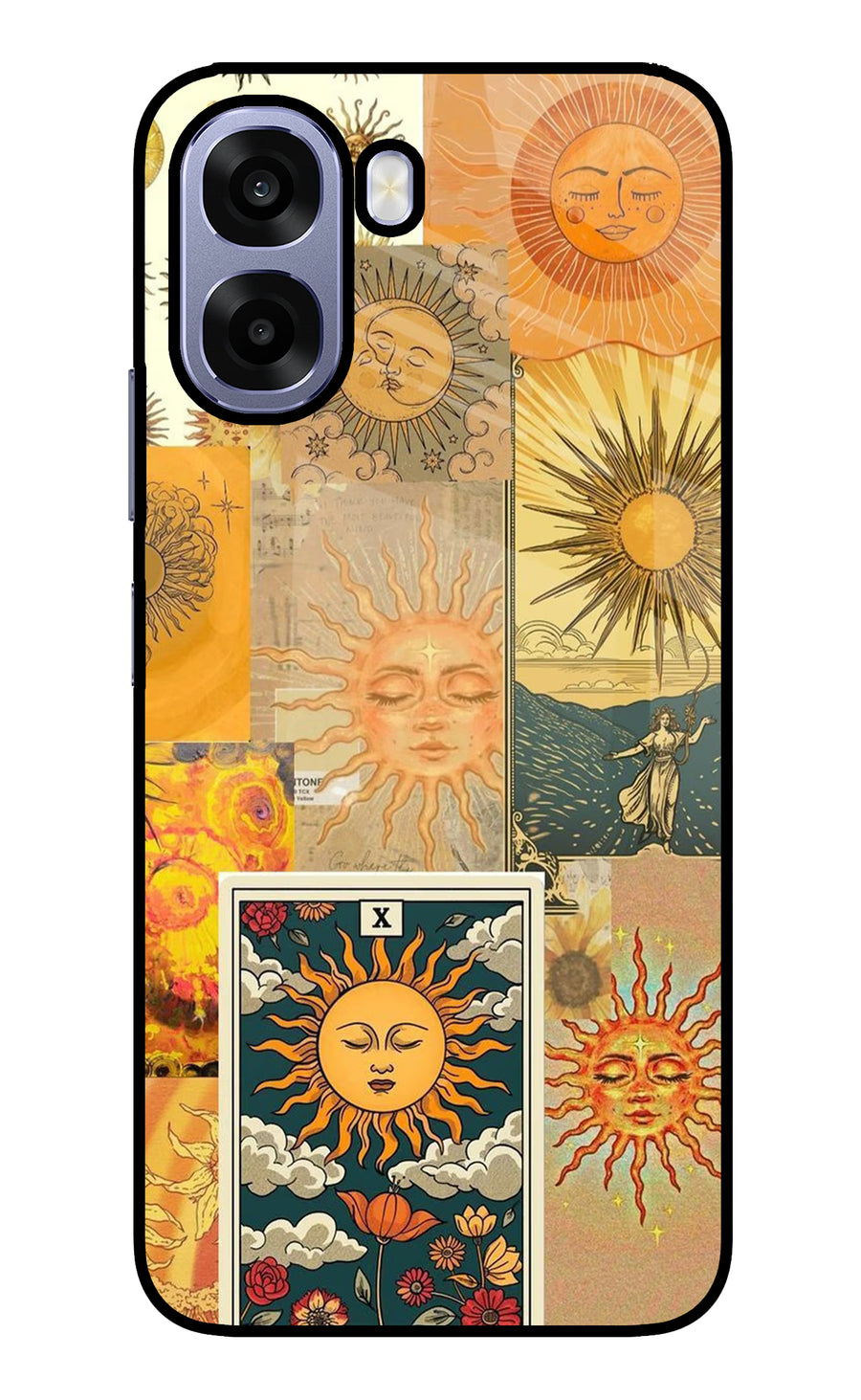 Sun Oppo A6 5G Back Cover, Metal case