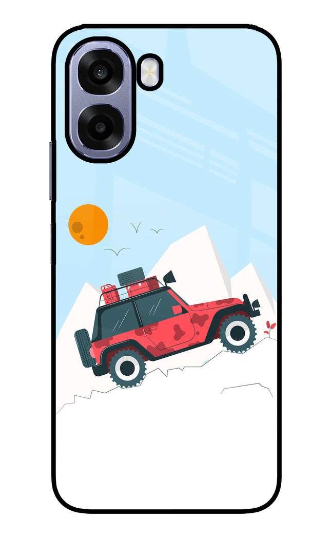 Mountain Trail Beast Oppo A6 5G Metal Case Back Cover by Casekaro
