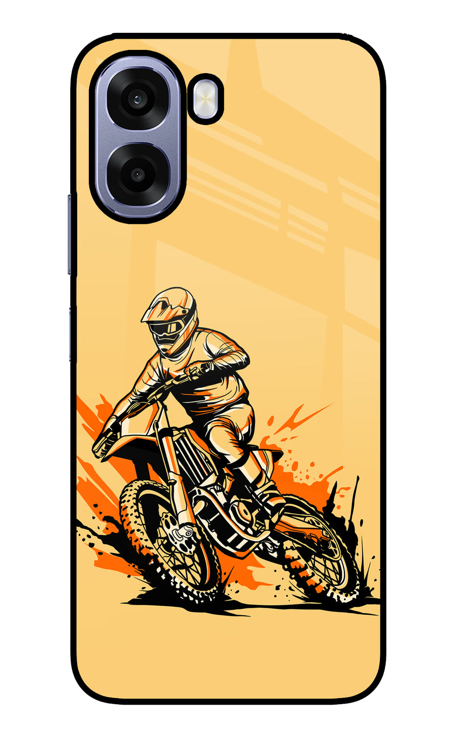 Off-Road Fury Oppo A6 5G Back Cover, Metal case