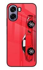Red Velocity Oppo A6 5G Metal Case Back Cover by Casekaro