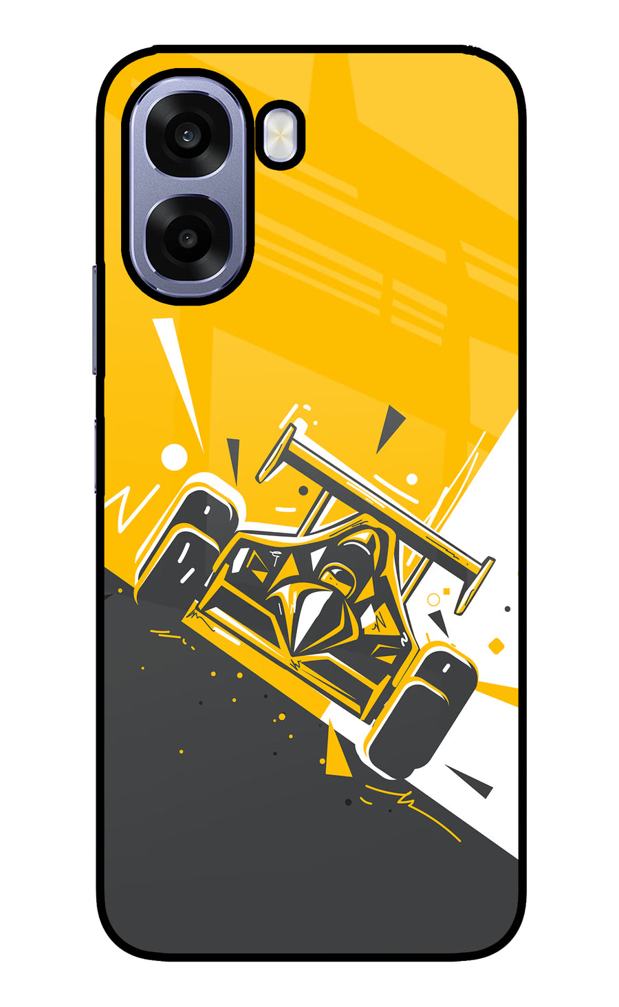 Track King Oppo A6 5G Back Cover, Metal case