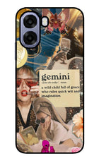 Gemini Zodiac Oppo A6 5G Metal Case Back Cover by Casekaro