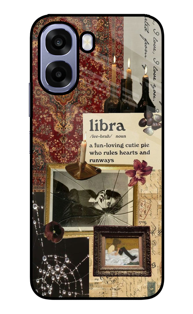 Libra Zodiac Oppo A6 5G Metal Case Back Cover by Casekaro