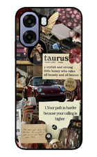 Taurus Zodiac Oppo A6 5G Metal Case Back Cover by Casekaro