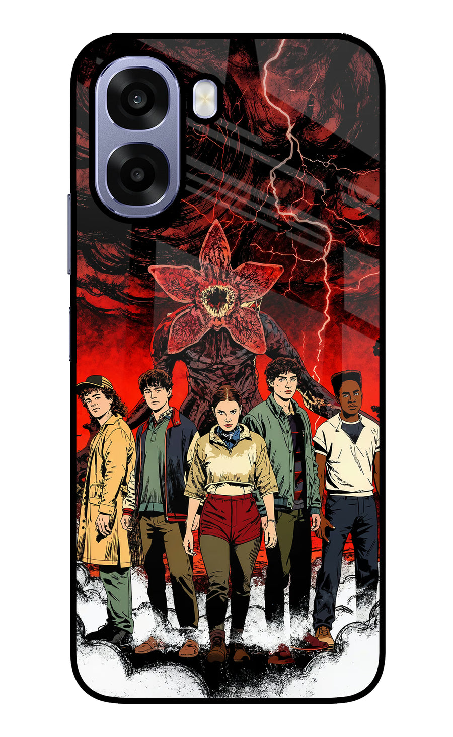 Ordinary Things Characters Oppo A6 5G Back Cover, Metal case