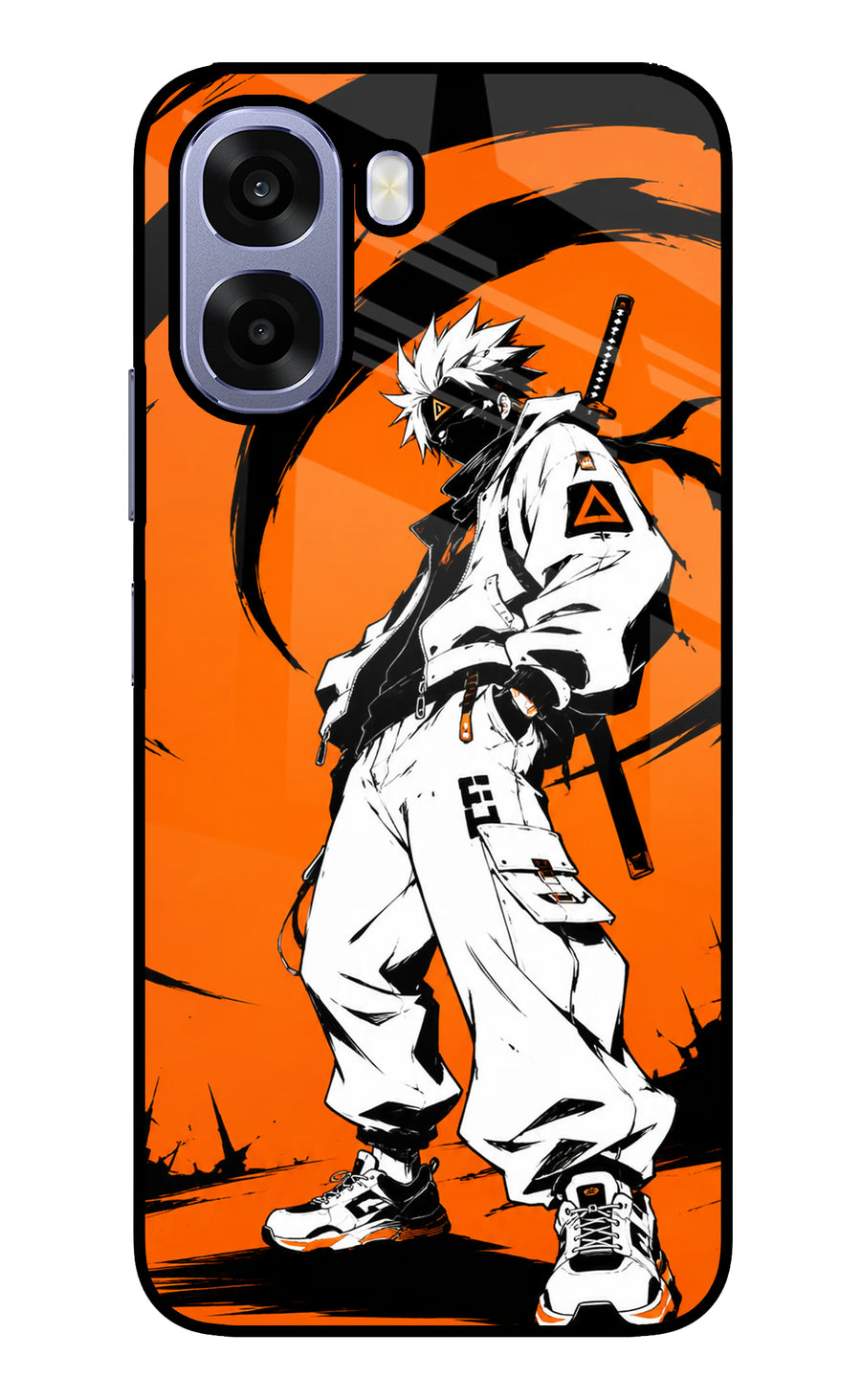 Street Samurai Oppo A6 5G Back Cover, Metal case