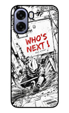 Who's Next Oppo A6 5G Metal Case Back Cover by Casekaro