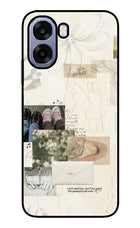 Soft Aesthetic Oppo A6 5G Metal Case Back Cover by Casekaro