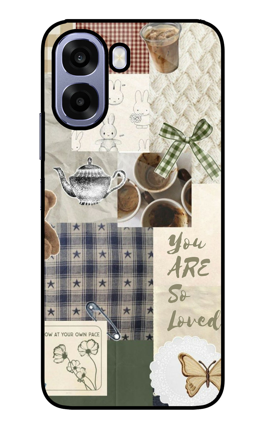Cookie Oppo A6 5G Back Cover, Metal case
