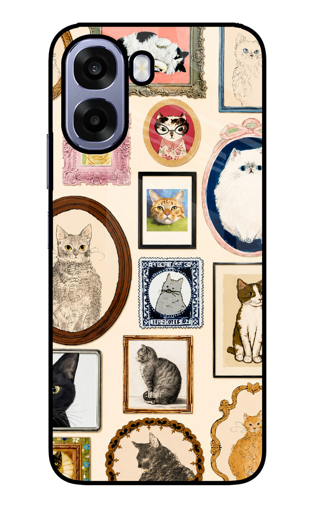 Mirror Cats Oppo A6 5G Metal Case Back Cover by Casekaro