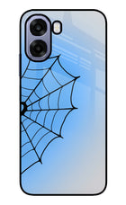 Blue Web Oppo A6 5G Metal Case Back Cover by Casekaro