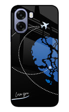 Love Orbit Oppo A6 5G Metal Case Back Cover by Casekaro
