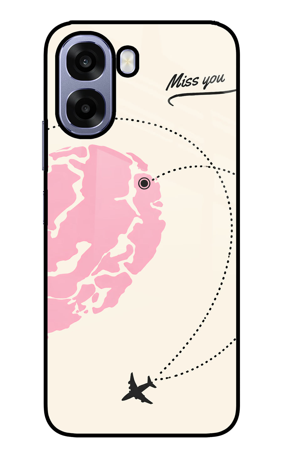 Miss Orbit Oppo A6 5G Back Cover, Metal case