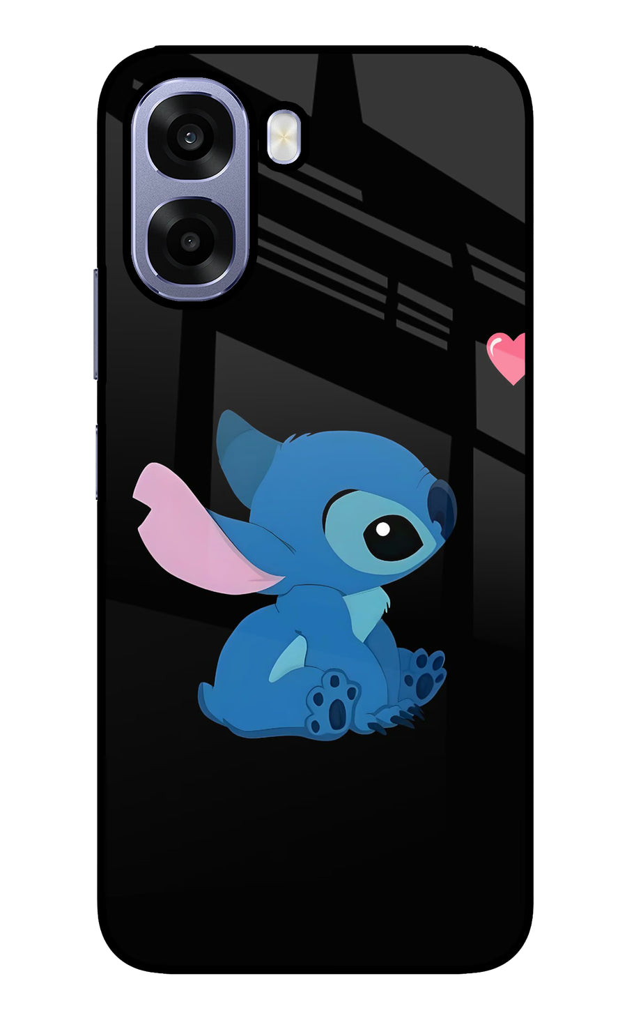 Stitch Crush Oppo A6 5G Back Cover, Metal case