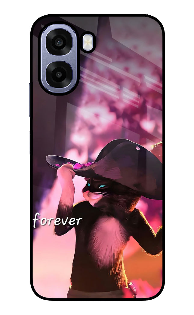 Forever Cat Oppo A6 5G Metal Case Back Cover by Casekaro