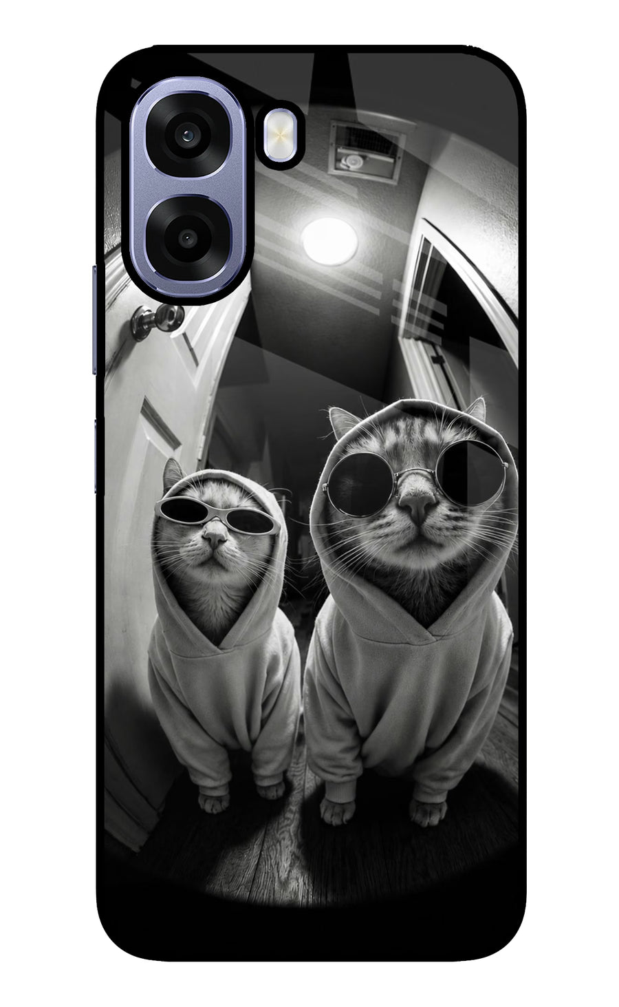 Hood Cats Oppo A6 5G Back Cover, Metal case