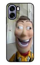 Side Eye Woody Oppo A6 5G Metal Case Back Cover by Casekaro
