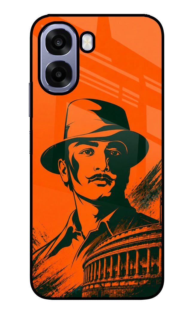 Bhagat Singh Legacy Oppo A6 5G Metal Case Back Cover by Casekaro