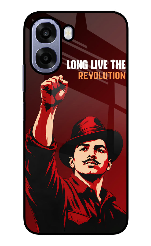 Bhagat Singh Revolution Oppo A6 5G Metal Case Back Cover by Casekaro