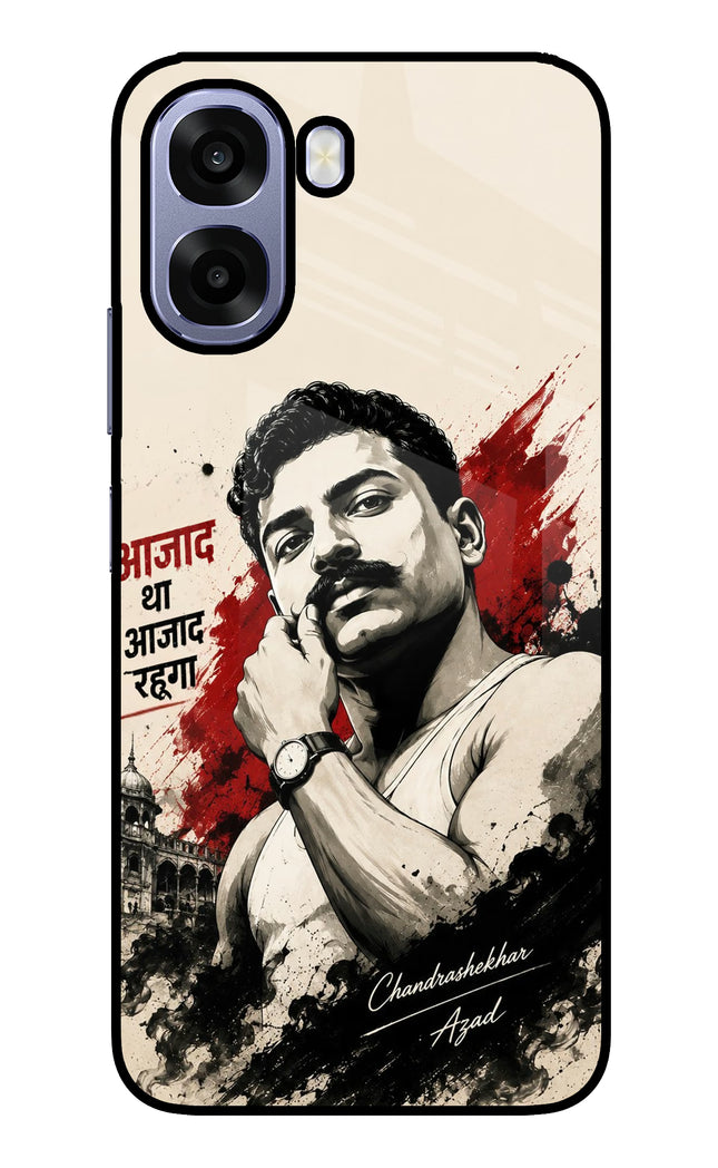 Chandrashekhar Azad Fearless Oppo A6 5G Metal Case Back Cover by Casekaro