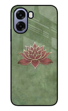 Lotus Grace Oppo A6 5G Metal Case Back Cover by Casekaro