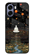 Space Monk Oppo A6 5G Metal Case Back Cover by Casekaro
